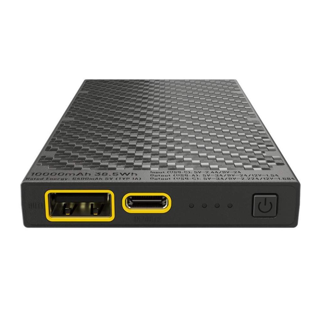 Nitecore NB10000 GEN2 Powerbank  gehört zu den Leichtesten und Kompaktesten, was bei mobilen Stromversorgungen heutzutage zu finden ist.