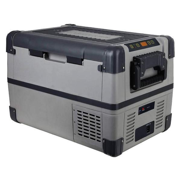 Prime Tech Kompressor Kühlbox 28 Liter, Kühl Gefrierkombination bis -22 Grad