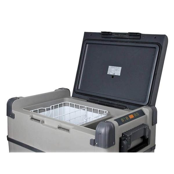 Prime Tech Kompressor Kühlbox 28 Liter, Kühl Gefrierkombination bis -22 Grad